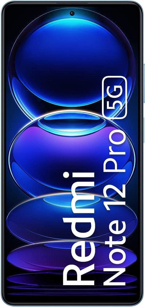 Redmi Note 12 Pro 5G (Glacier Blue, 8GB RAM, 256GB Storage) - Triveni World
