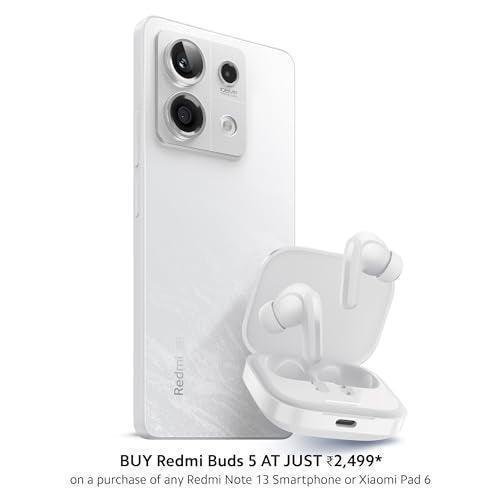 Redmi Note 13 5G (Arctic White, 6GB RAM, 128GB Storage) | 5G Ready