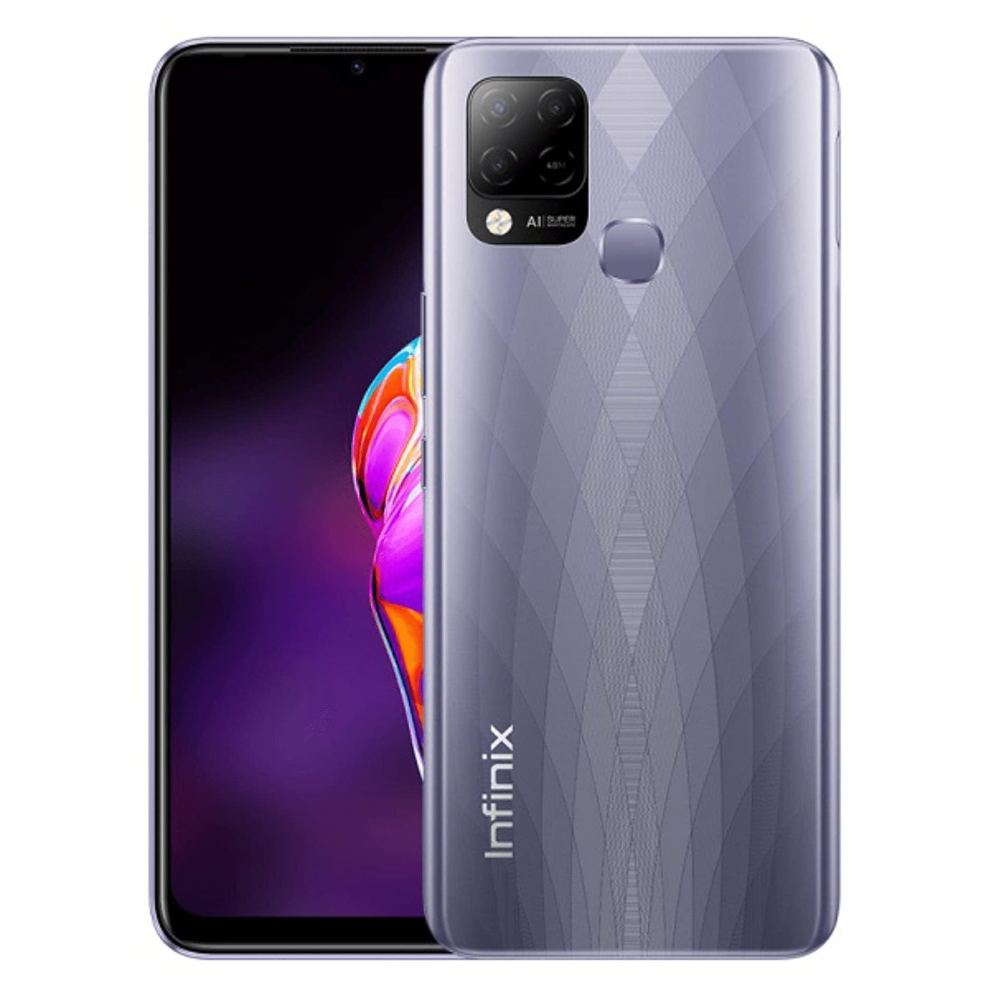 (Refurbished) Infinix Hot 10S (Purple, 6GB RAM, 64GB Storage) - Triveni World