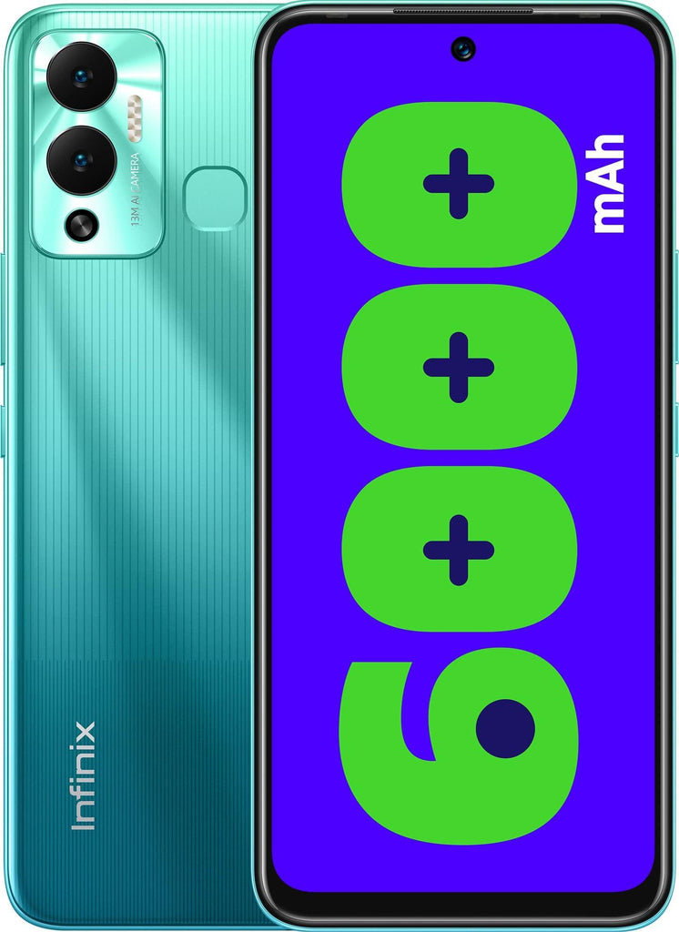 (Refurbished) Infinix HOT 12 Play (Daylight Green, 4GB RAM 64GB Storage) - Triveni World