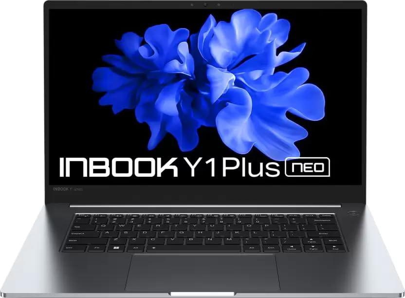 (Refurbished) Infinix Y1 Plus Neo Intel Celeron Quad Core 11th Gen - (8 GB/256 GB SSD/Windows 11 Home) XL30 Thin and Light Laptop (39.62 cm, Grey, 1.76 Kg) - Triveni World