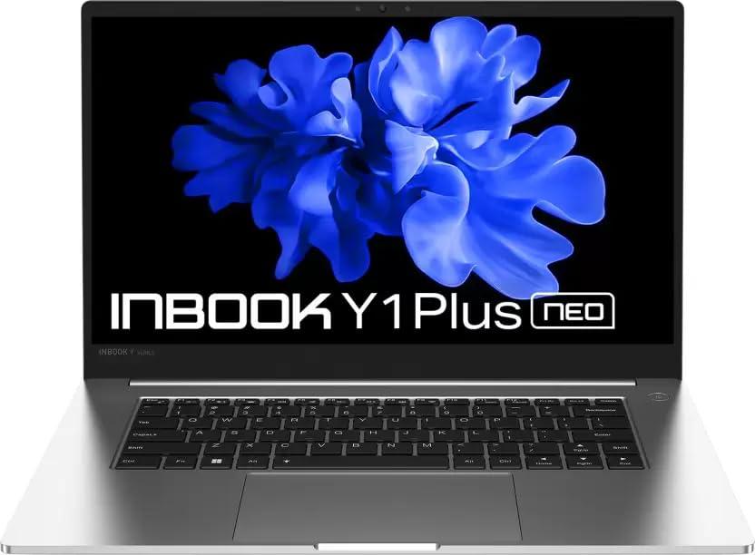 (Refurbished) Infinix Y1 Plus Neo Intel Celeron Quad Core 11th Gen - (8 GB/256 GB SSD/Windows 11 Home) XL30 Thin and Light Laptop (39.62 cm, Silver, 1.76 Kg) - Triveni World