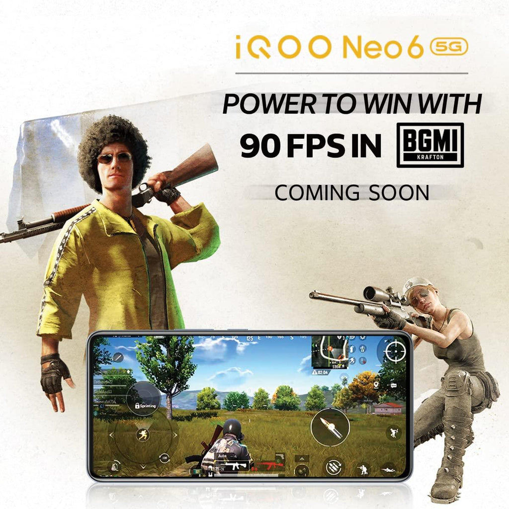 (Refurbished) IQOO Neo 6 5G (Dark Nova, 12GB RAM, 256GB Storage) | Snapdragon® 870 5G - Triveni World