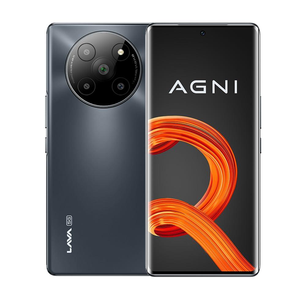 (Refurbished) Lava Agni 2 5G (Glass Iron, 8GB RAM, 256GB Storage) |2.6GHz Dimensity 7050 6nm Processor | Curved Amoled Display| 13 5G Bands | Superfast 66W Charger | Clean Android (No Bloatware, No Ads) - Triveni World