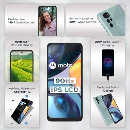 (Refurbished) Motorola g22 (Mint Green, 64 GB) (4 GB RAM) - Triveni World