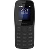 (Refurbished) Nokia 105 Classic | Single Sim Keypad Phone with Built-in UPI Payments, Long-Lasting Battery, Wireless FM Radio, Charger in-Box | Charcoal - Triveni World
