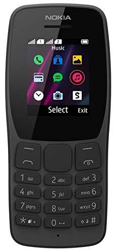 (Refurbished) Nokia 110 Dual SIM (Black) - Triveni World