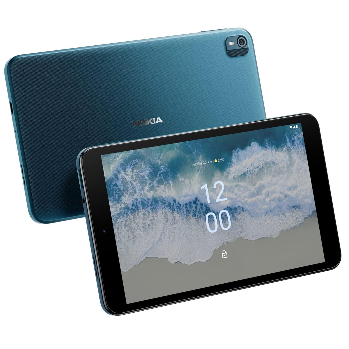 Used Android Tablets (Refurbished) Nokia T10 Android 12 Tablets with 8 HD Display, 8MP Rear ...