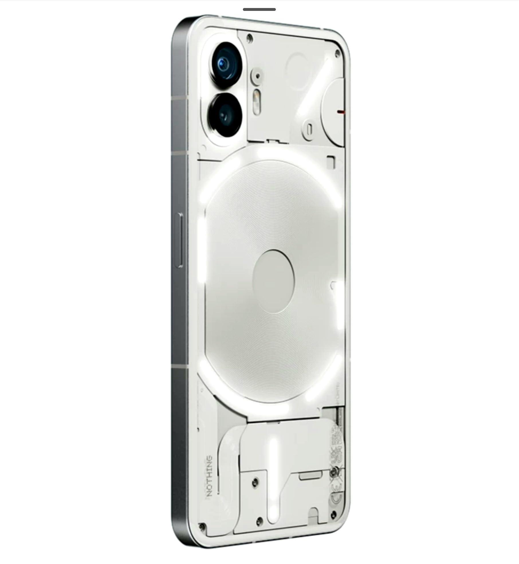 Refurbished) Nothing Phone (2) 5G (White, 12GB RAM, 512GB Storage