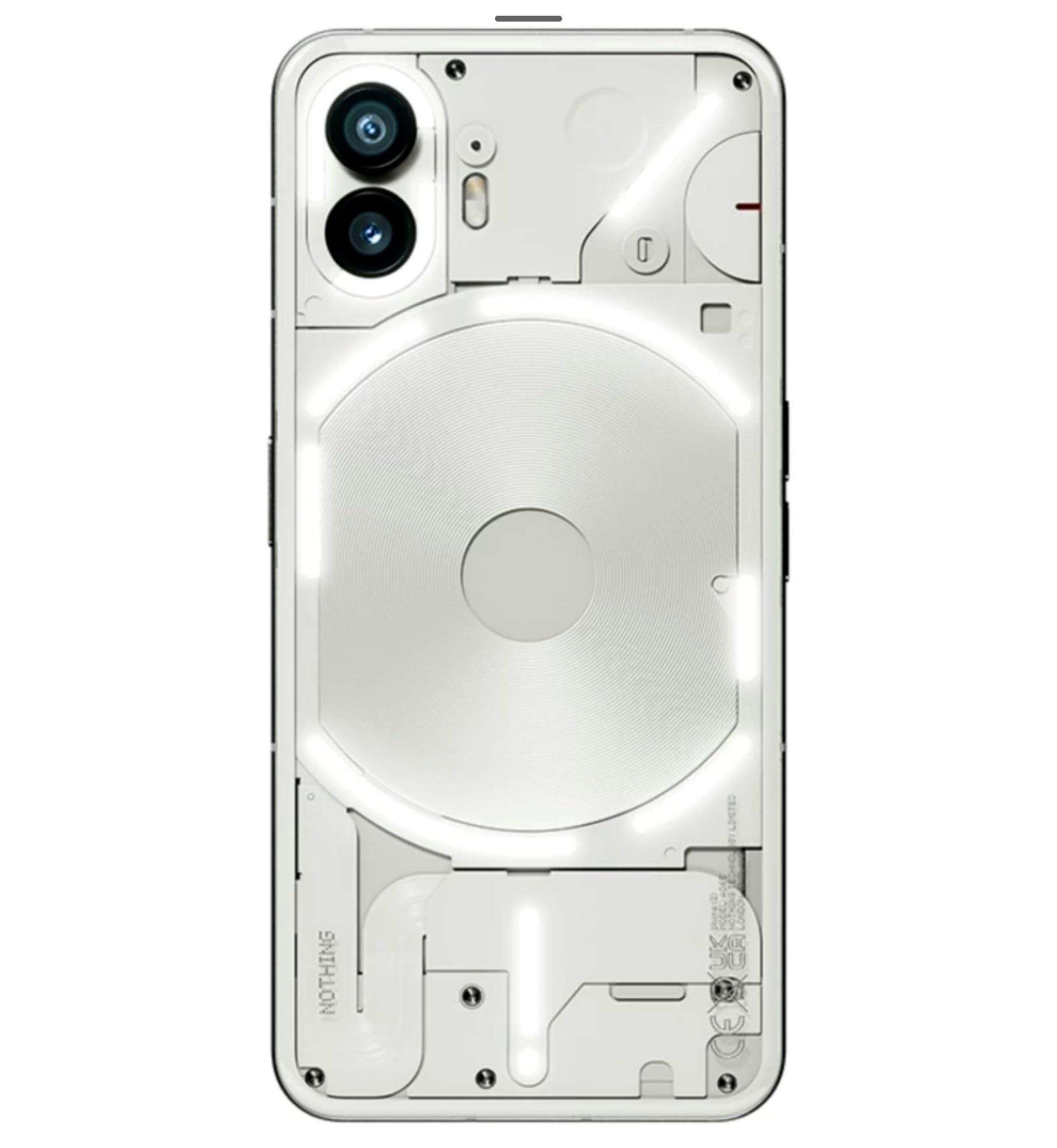Refurbished) Nothing Phone (2) 5G (White, 12GB RAM, 512GB Storage