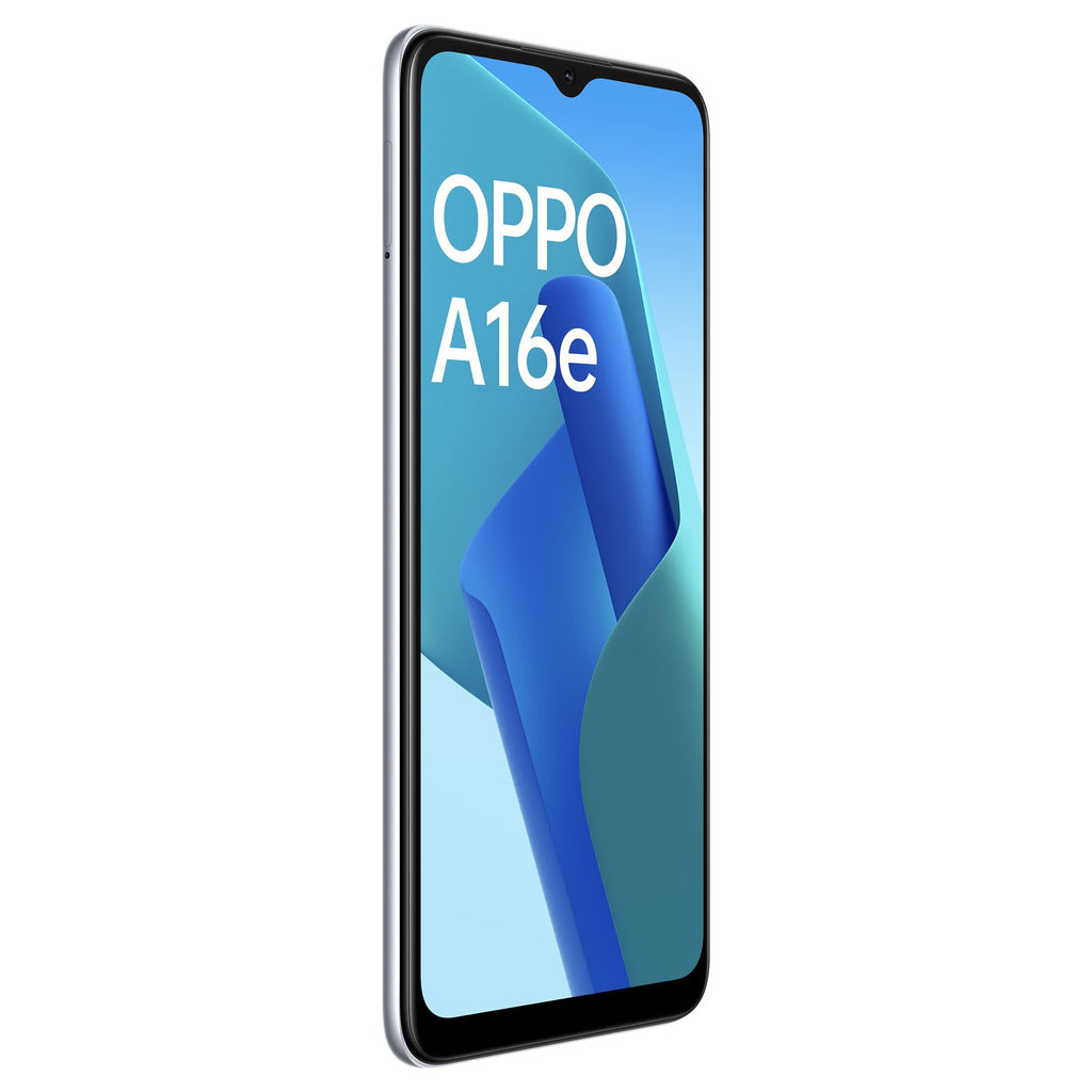 (Refurbished) OPPO A16e (White, 4GB RAM, 64GB Storage) with No Cost EMI/Additional Exchange Offers - Triveni World