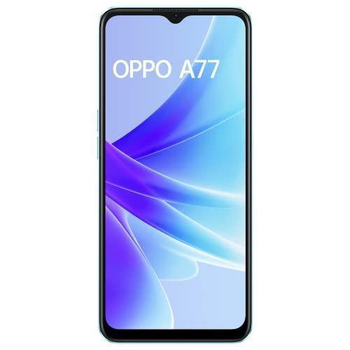 Refurbished) OPPO A77 (Sky Blue, 4GB RAM, 128 Storage) Refurbished