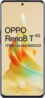 (Refurbished) Oppo Reno 8T 5G (Midnight Black, 8GB RAM, 128GB Storage) - Triveni World