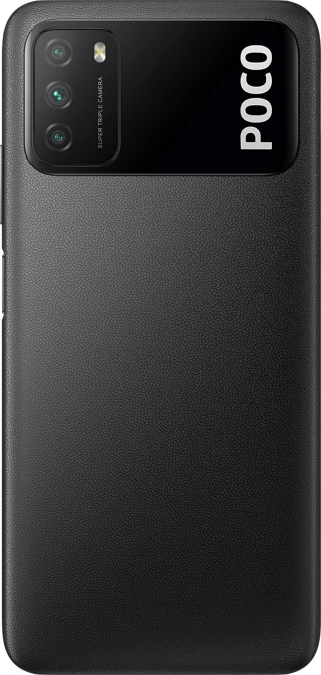 (Refurbished) POCO M3 (Power Black, 6GB RAM, 64GB Storage) - Triveni World