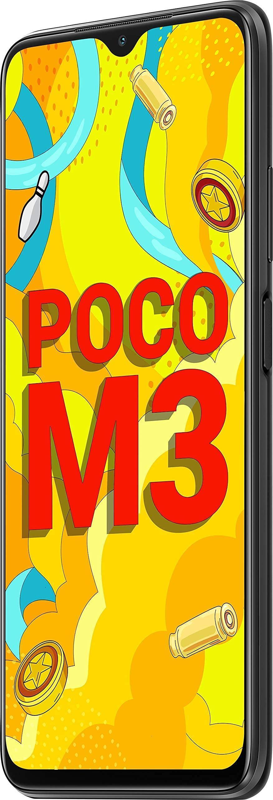 (Refurbished) POCO M3 (Power Black, 6GB RAM, 64GB Storage) - Triveni World