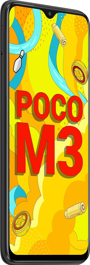 (Refurbished) POCO M3 (Power Black, 6GB RAM, 64GB Storage) - Triveni World