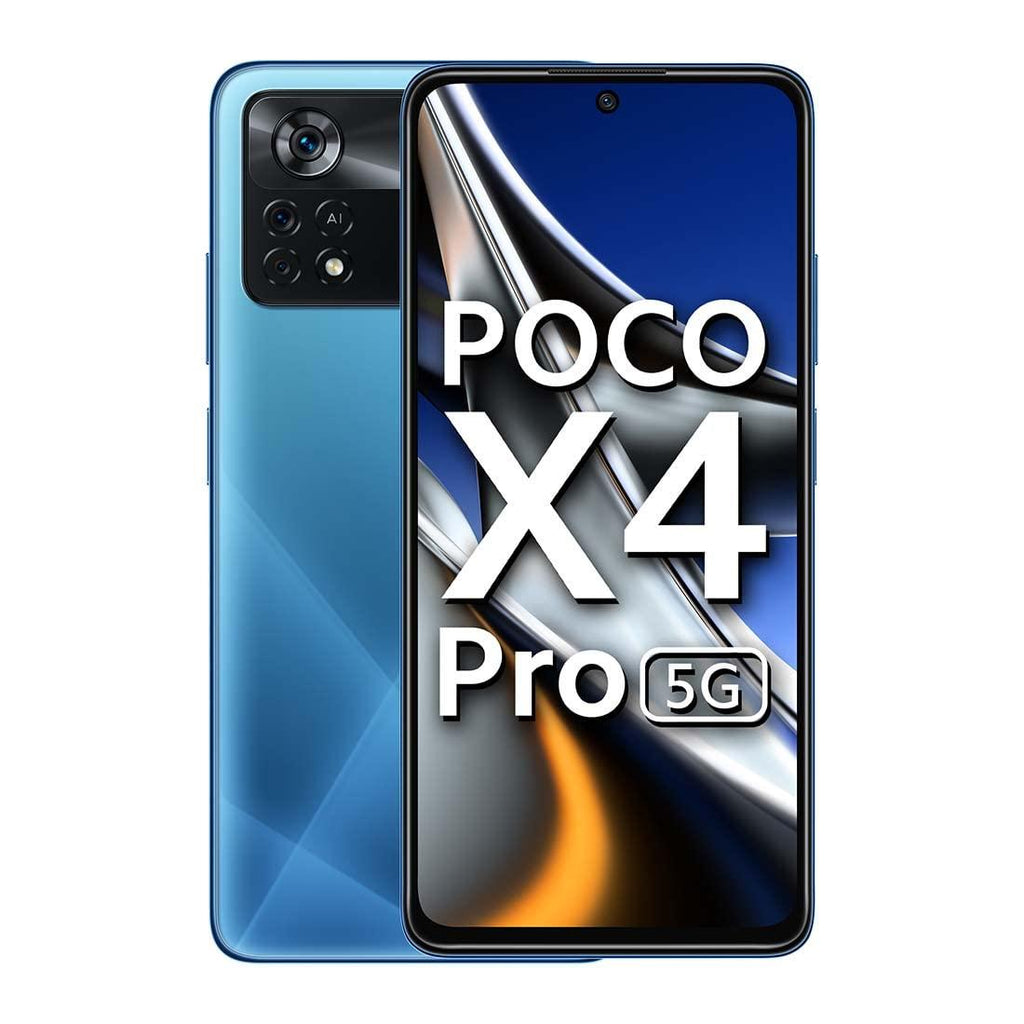 (Refurbished) Poco X4 Pro 5G Laser Blue 6GB RAM 64GB ROM - Triveni World