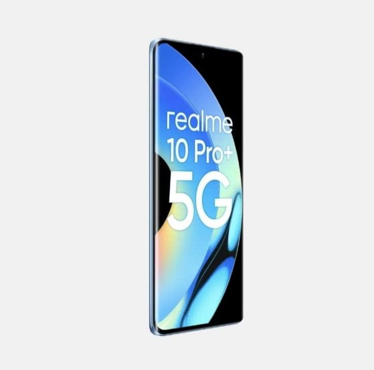 (Refurbished) realme 10 Pro+ 5G (Nebula Blue, 128 GB) (8 GB RAM) - Triveni World