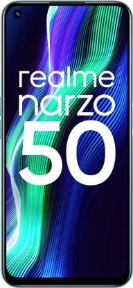 (Refurbished) Realme Narzo 50 (Speed Blue, 4GB RAM, 64GB Storage) - Triveni World