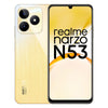 (Refurbished) realme narzo N53 (Feather Gold, 6GB+128GB) 33W Segment Fastest Charging | Slimmest Phone in Segment | 90 Hz Smooth Display - Triveni World