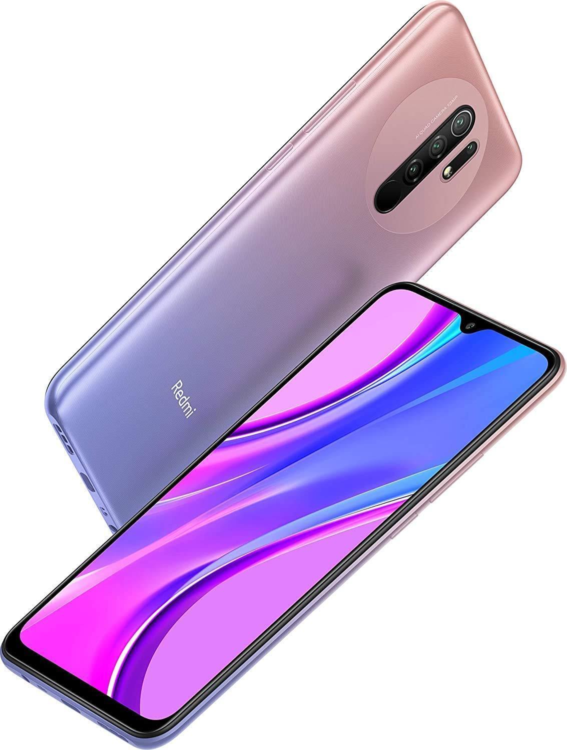 (Refurbished) Redmi 9 Prime (Sunrise Flare, 4GB RAM, 128GB Storage) - Full HD+ Display & AI Quad Camera - Triveni World