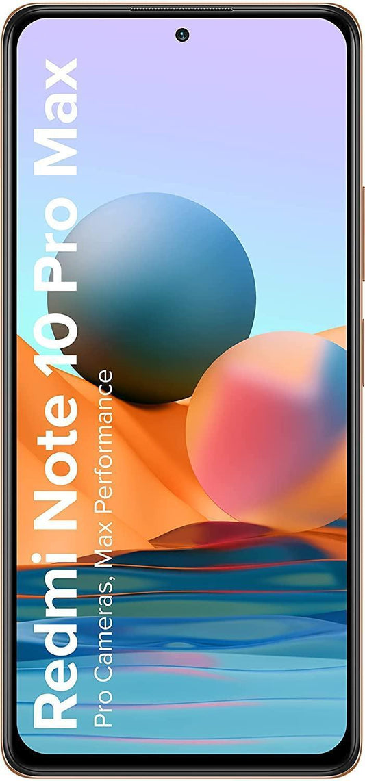 (Refurbished) Redmi Note 10 Pro Max (Vintage Bronze, 6GB RAM, 128GB Storage) -108MP Quad Camera | 120Hz Super Amoled Display - Triveni World
