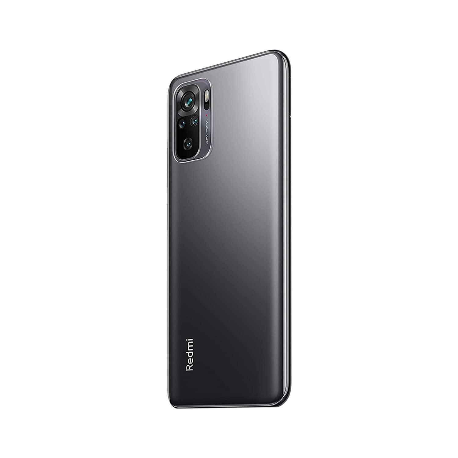 Refurbished) Redmi Note 10 (Shadow Black, 6GB RAM, 128GB Storage