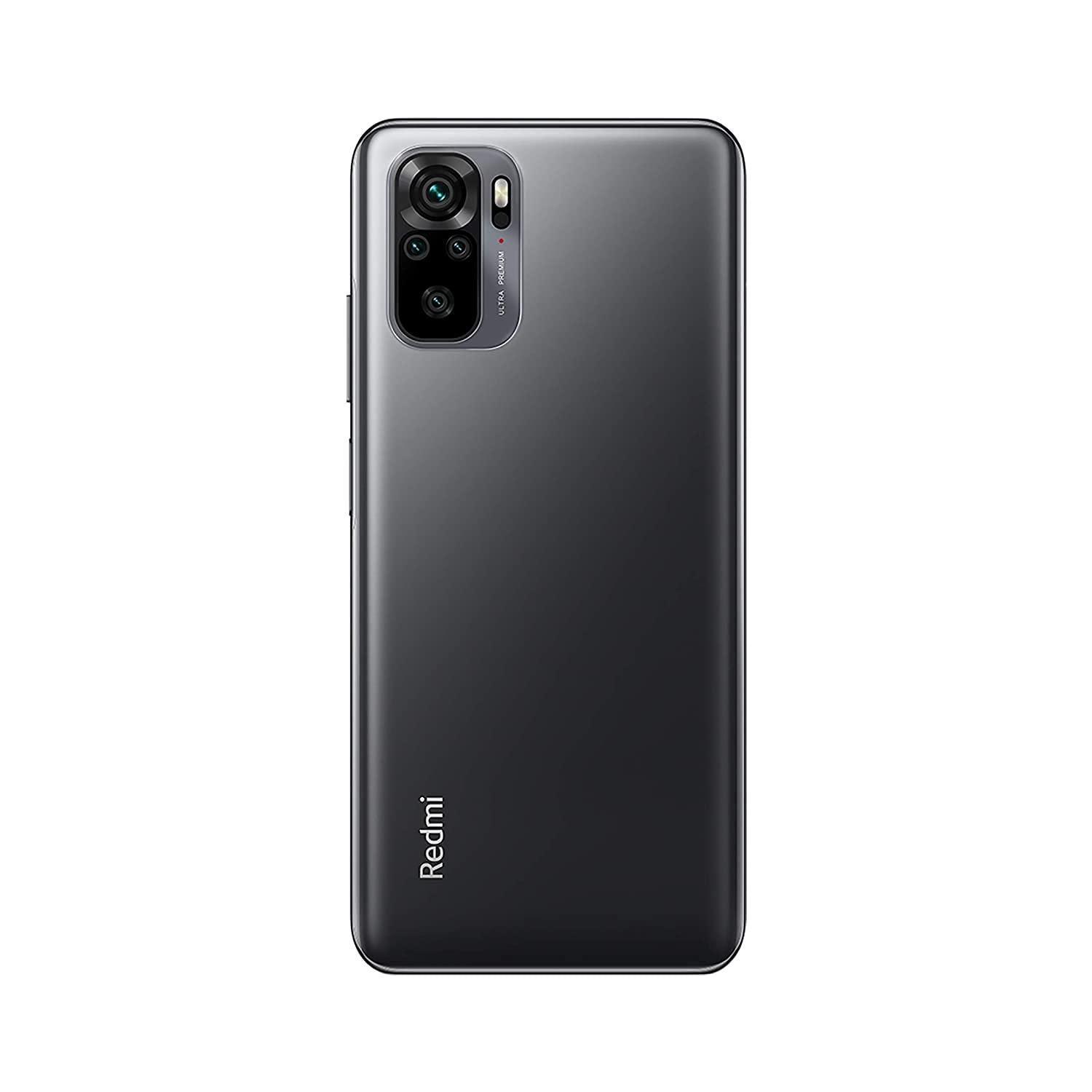 Refurbished) Redmi Note 10 (Shadow Black, 6GB RAM, 128GB Storage