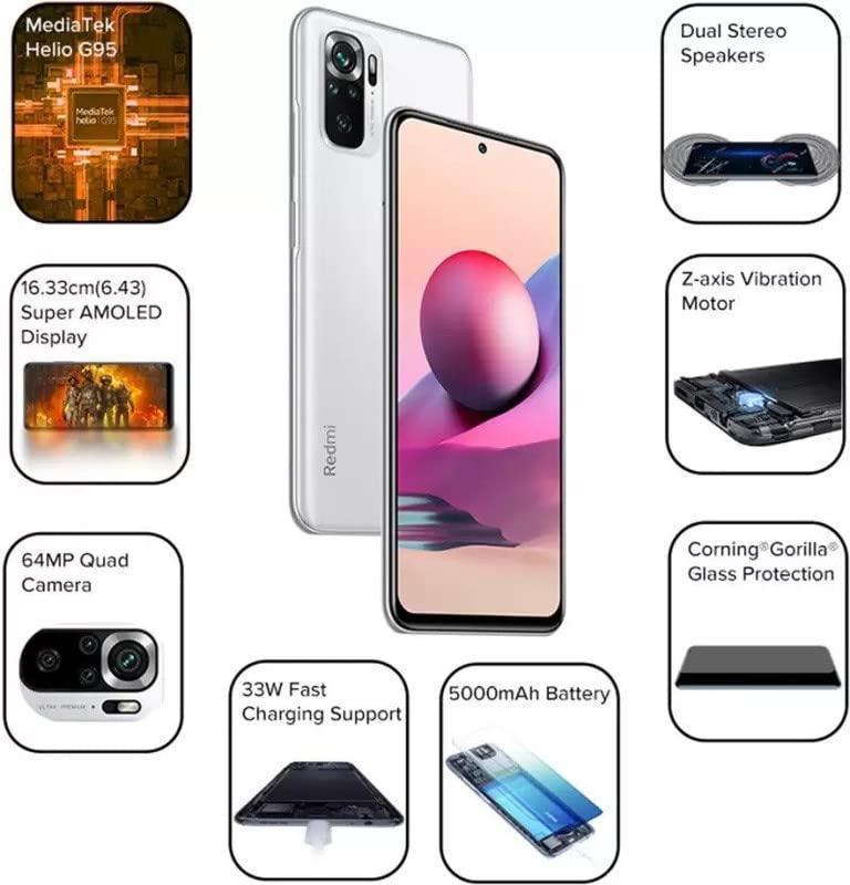 (Refurbished) Redmi Note 11 SE (Cosmic White, 64 GB) (6 GB RAM) - Triveni World