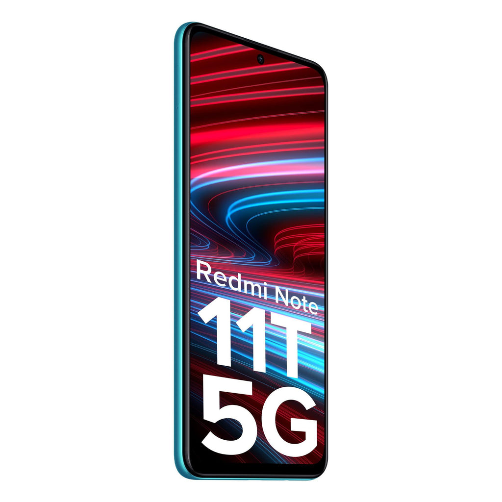 (Refurbished) Redmi Note 11T 5G (Aquamarine Blue 6GB RAM 128GB ROM) | Dimensity 810 5G | 33W Pro Fast Charging | Charger Included - Triveni World