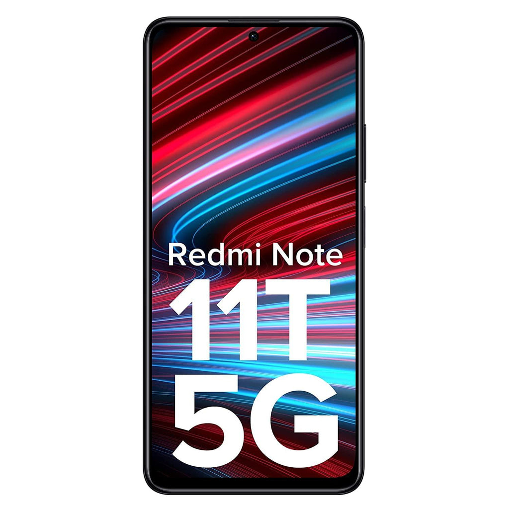 (Refurbished) Redmi Note 11T 5G (Matte Black, 6GB RAM, 64GB Storage)| Dimensity 810 5G - Triveni World
