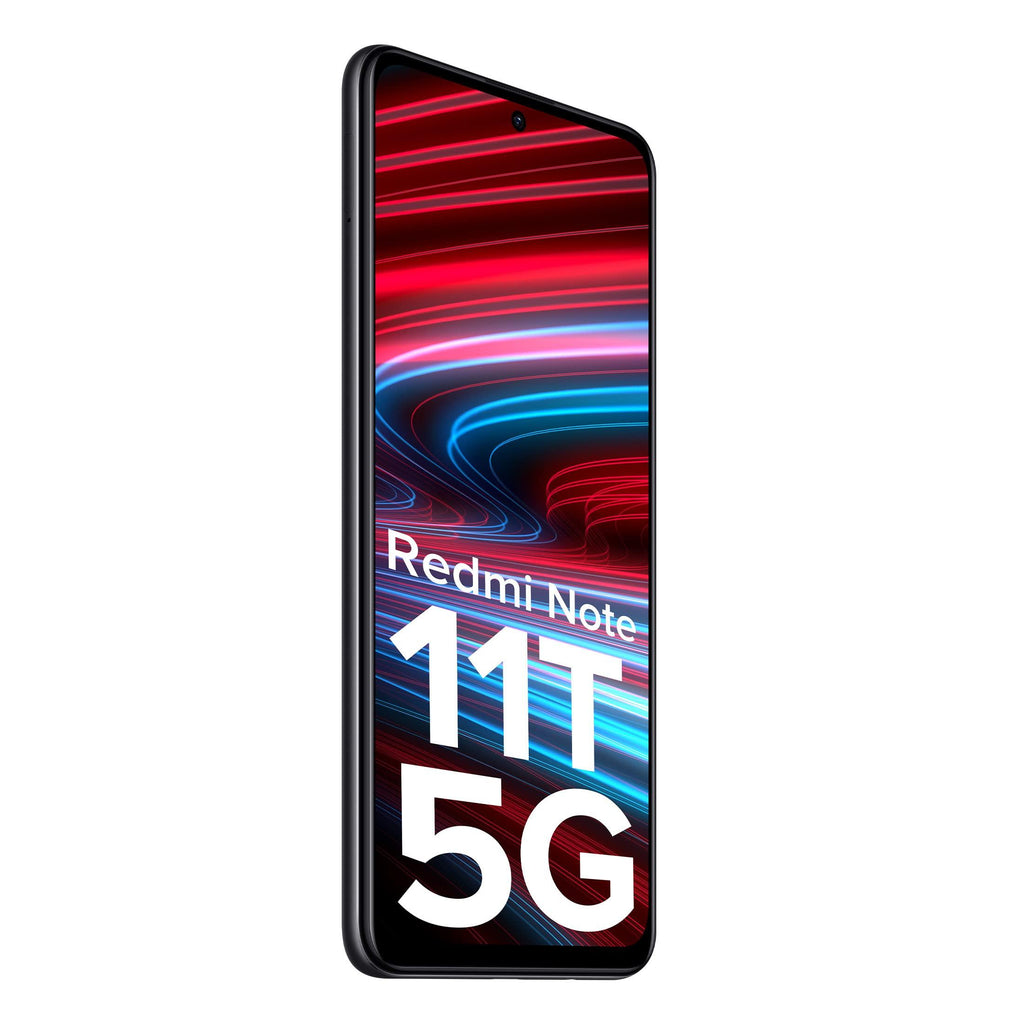 (Refurbished) Redmi Note 11T 5G (Matte Black, 8GB RAM, 128GB Storage)| Dimensity 810 5G - Triveni World