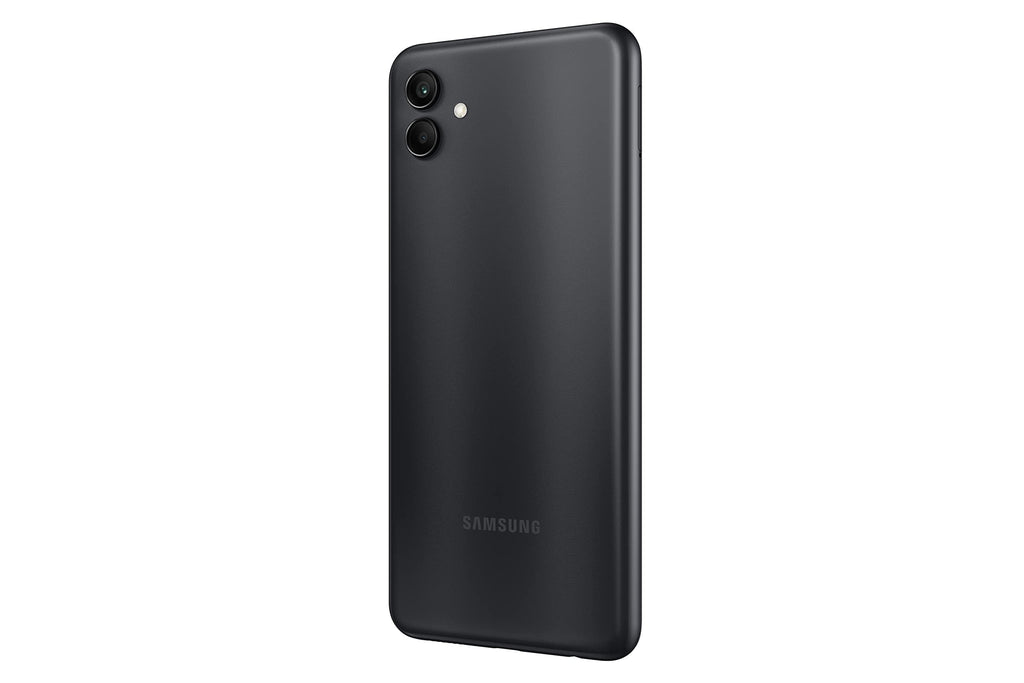 (Refurbished) Samsung Galaxy A04 (Black, 4GB, 64GB Storage) | 50 MP Rear Camera | Face Unlock | Upto 8GB RAM with RAM Plus | MediaTek Helio P35 | 5000 mAh Battery - Triveni World