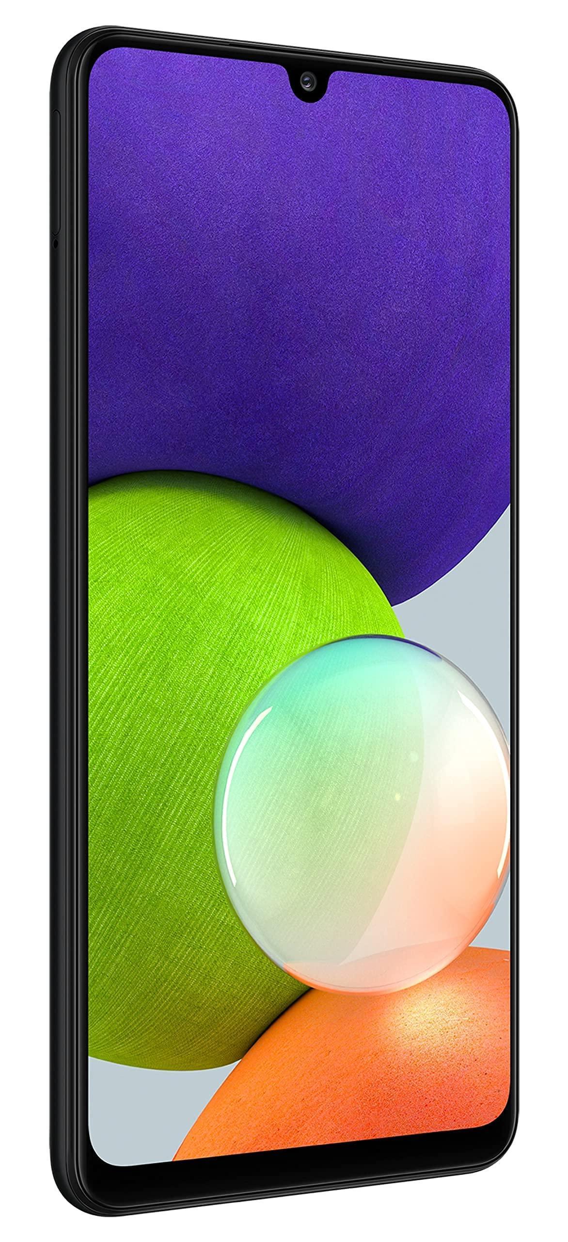 (Refurbished) Samsung Galaxy A22 (Black, 6GB RAM, 128GB Storage) with No Cost EMI/Additional Exchange Offers - Triveni World