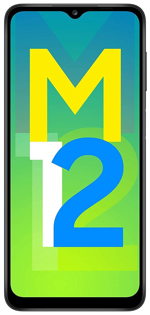 (Refurbished) Samsung Galaxy M12 (Black,6GB RAM, 128GB Storage) 6000 mAh with 8nm Processor | True 48 MP - Triveni World