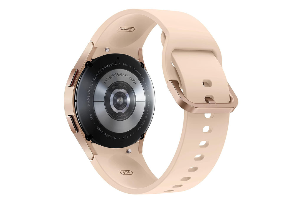 (Refurbished) Samsung Galaxy Watch4 Bluetooth(40mm, Pink Gold, Compatible with Android only) - Triveni World