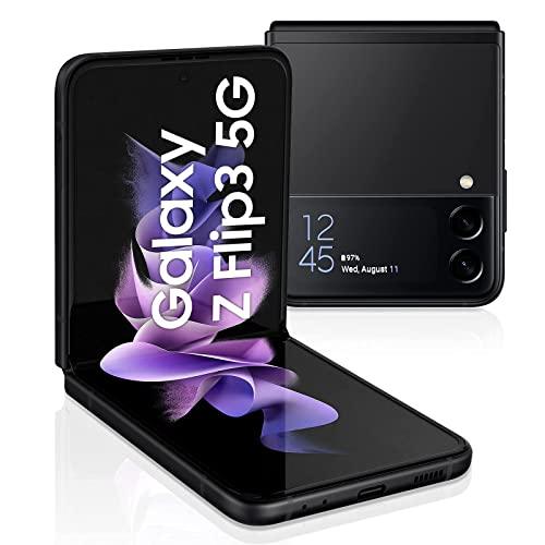 (Refurbished) Samsung Galaxy Z Flip3 5G (Phantom Black, 8GB RAM, 128GB Storage) with No Cost EMI/Additional Exchange Offers - Triveni World