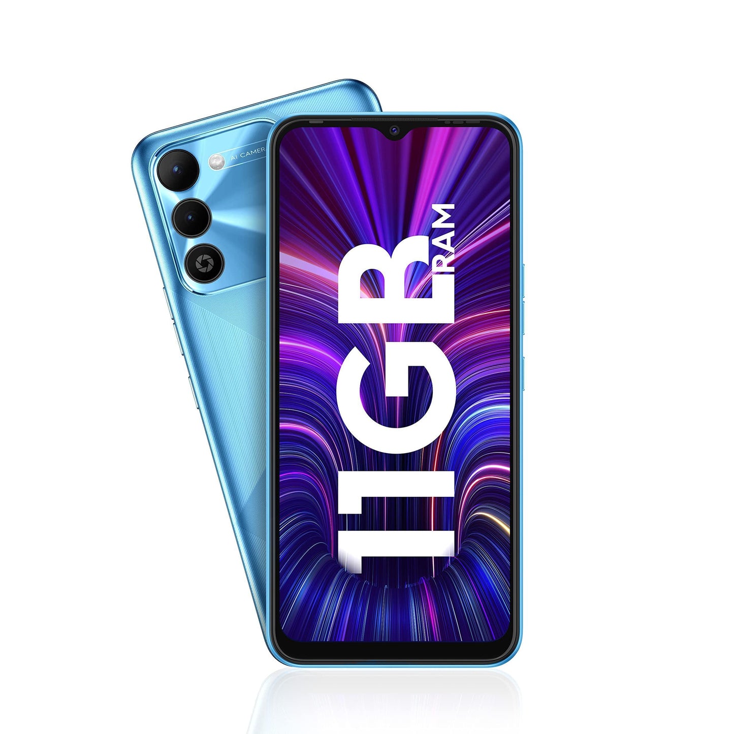 (Refurbished) Tecno Spark 9 (Sky Mirror, 6GB RAM, 128GB Storage)| Upto 11GB Expandable RAM | 90Hz Refresh Rate | 6.6" HD+Display | 13MP Dual Camera | 5000mAh Battery | Helio G37 Gaming Processor - Triveni World