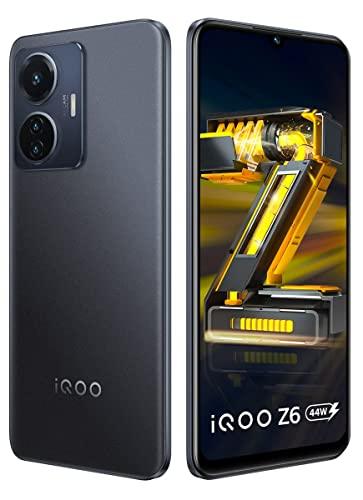 (Refurbished) Vivo iQOO Z6 44W (Raven Black, 6GB RAM, 128GB Storage, Cellular, 6.44 inches) - Triveni World