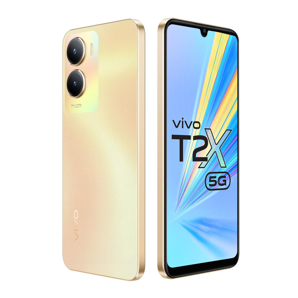 (Refurbished) Vivo T2x 5G (Aurora Gold, 128 GB) (6 GB RAM) - Triveni World