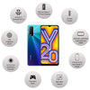 (Refurbished) Vivo Y20A 2021 (Nebula Blue, 3GB RAM, 64GB Storage) with No Cost EMI/Additional Exchange O - Triveni World