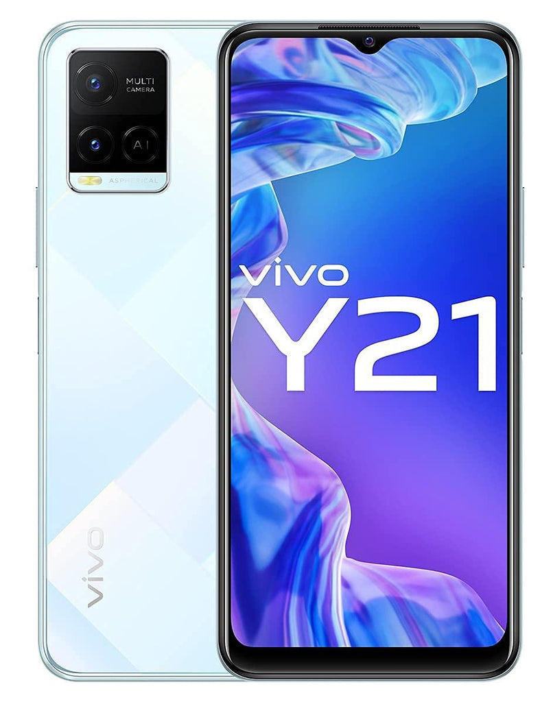 (Refurbished) Vivo Y21 (Diamond Glow, 4GB RAM, 64GB Storage) Without Offers - Triveni World