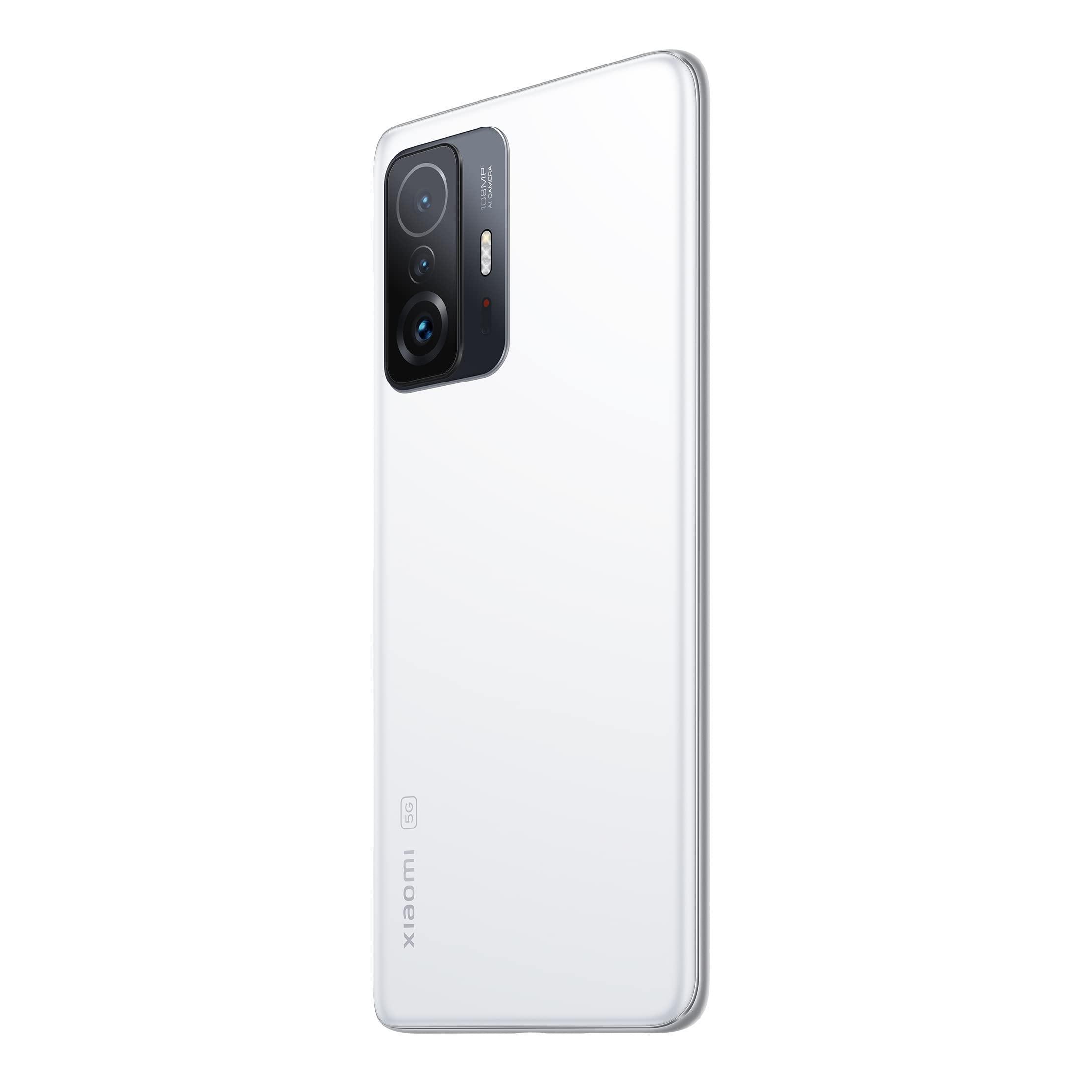 Refurbished) Xiaomi 11T Pro 5G Hyperphone(Moonlight White,12GB RAM