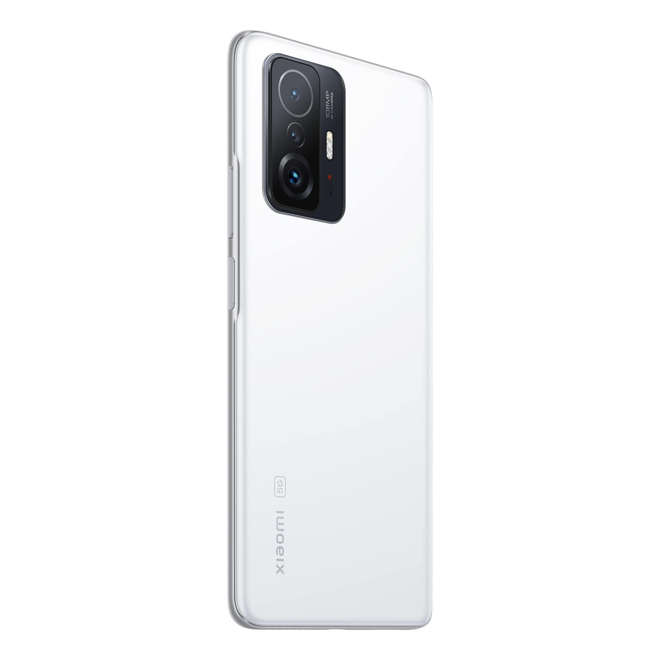 Refurbished) Xiaomi 11T Pro 5G Hyperphone(Moonlight White,12GB RAM