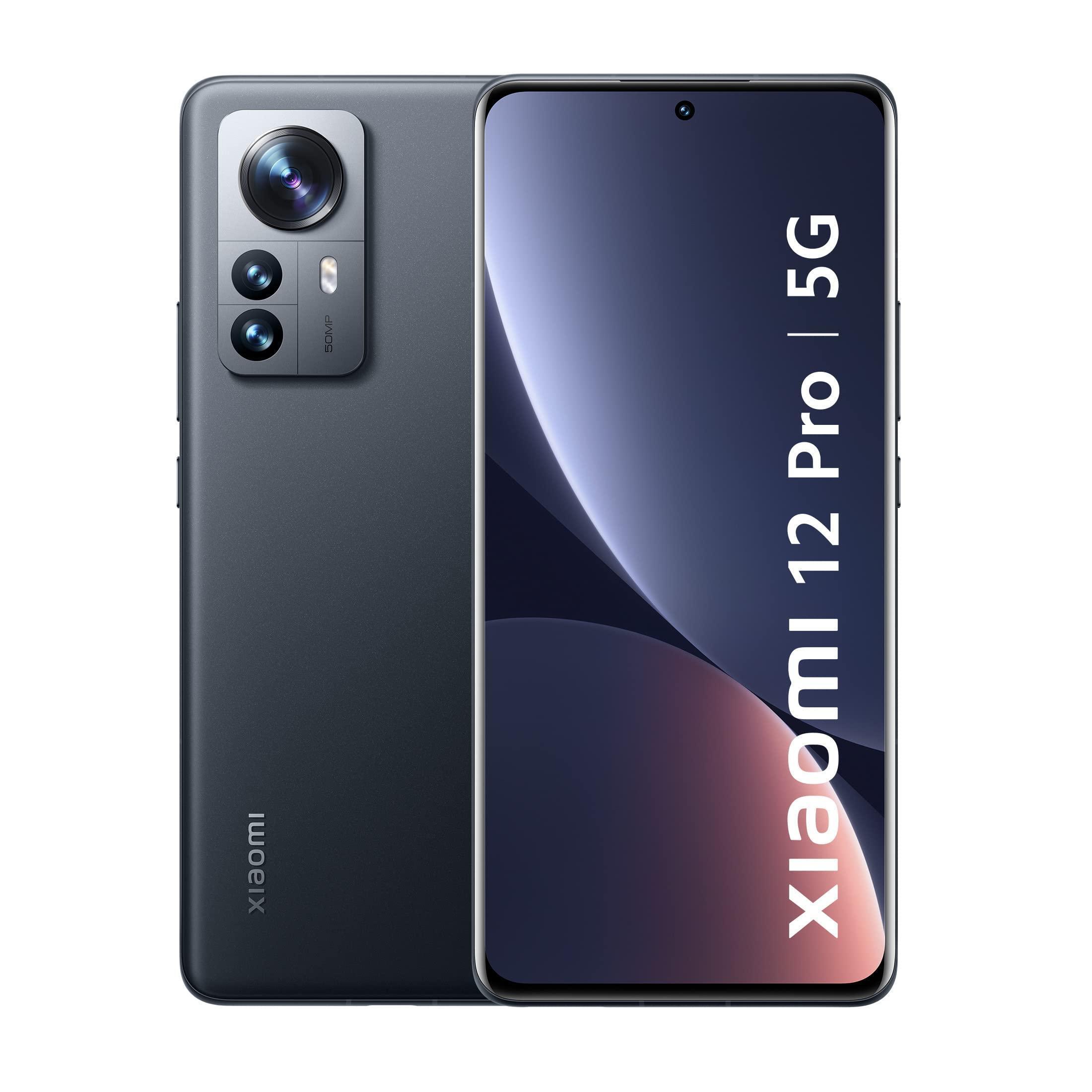 Refurbished) Xiaomi 12 Pro | 5G (Noir Black, 12GB RAM, 256GB
