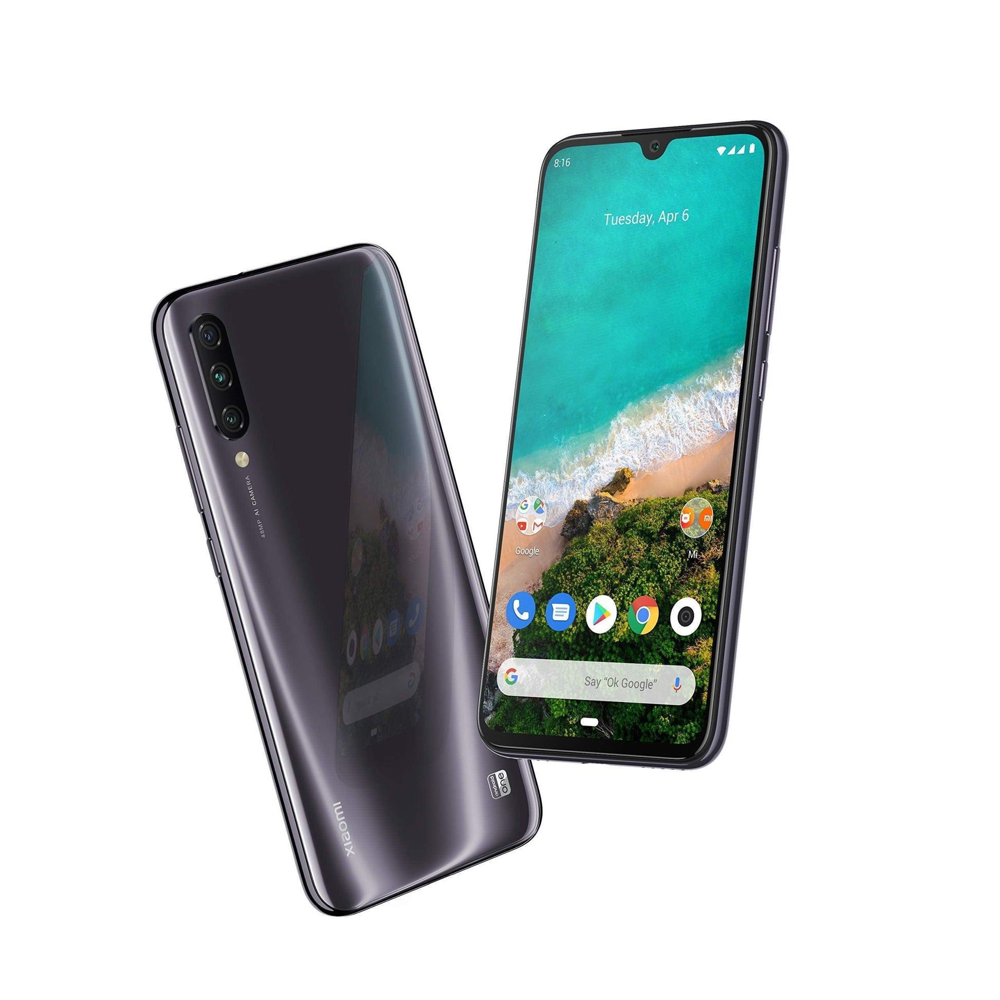 (Refurbished) Xiaomi Mi A3 4GB RAM, 64GB Storage (Kind of Grey) - Triveni World
