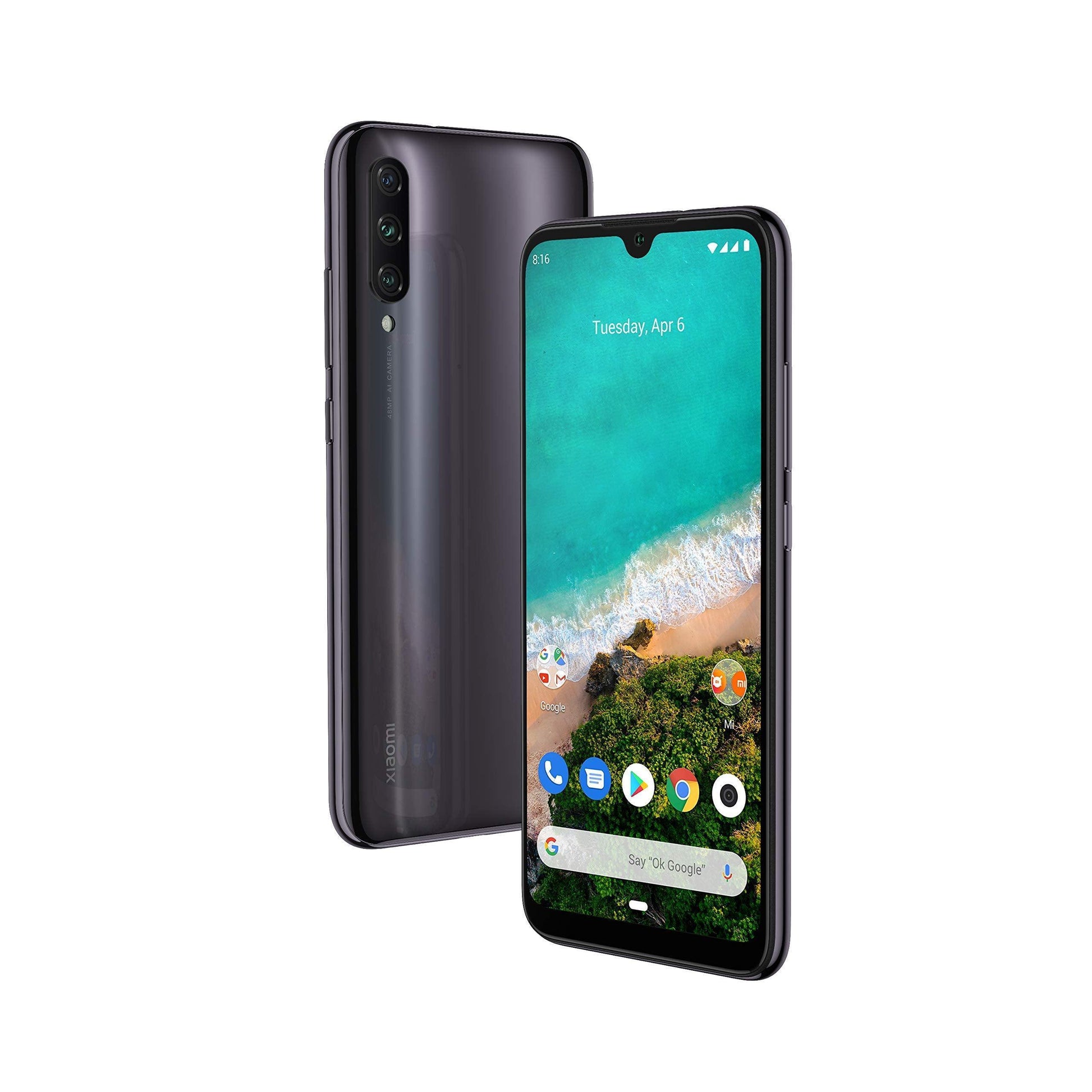 (Refurbished) Xiaomi Mi A3 4GB RAM, 64GB Storage (Kind of Grey) - Triveni World