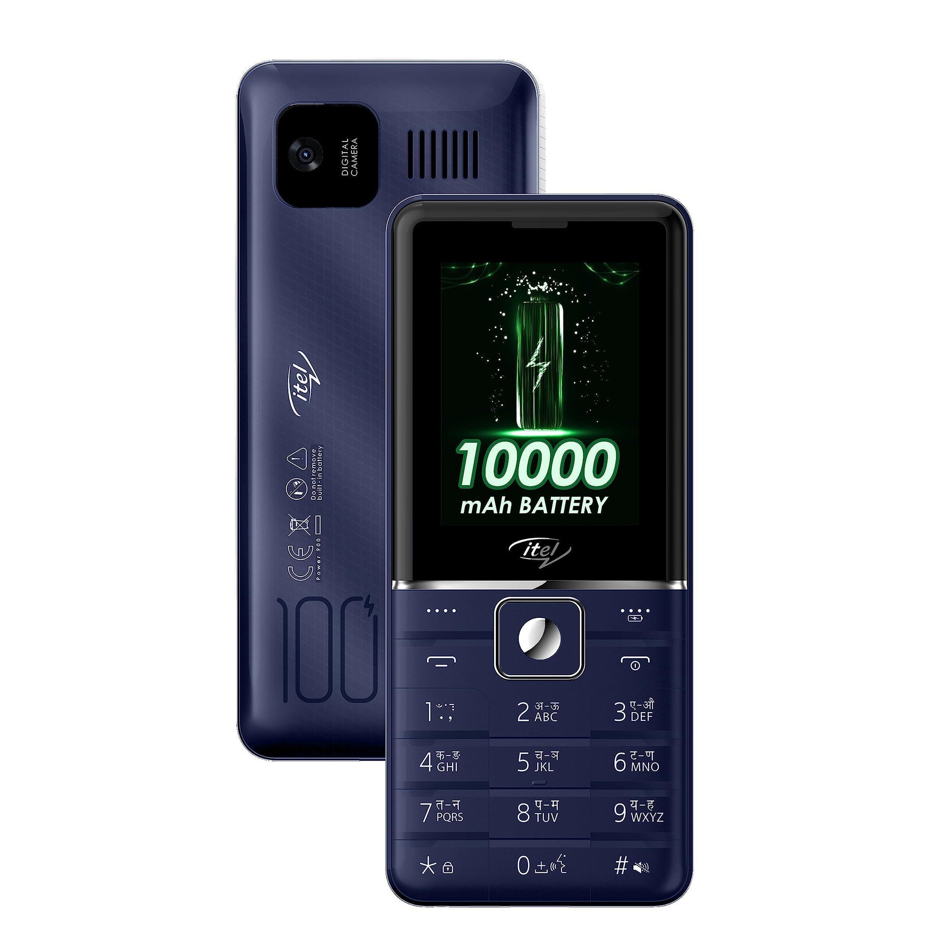 (Renewed) Itel Power 900 Power Bank Mobile Phone,10000 mAh with Months Battery Back up