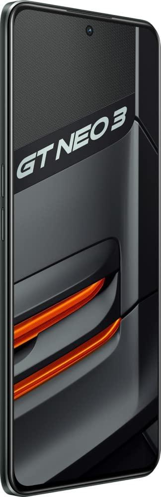 (Renewed) Realme GT Neo 3 (Asphalt Black, 8GB RAM, 256GB Storage) - Triveni World