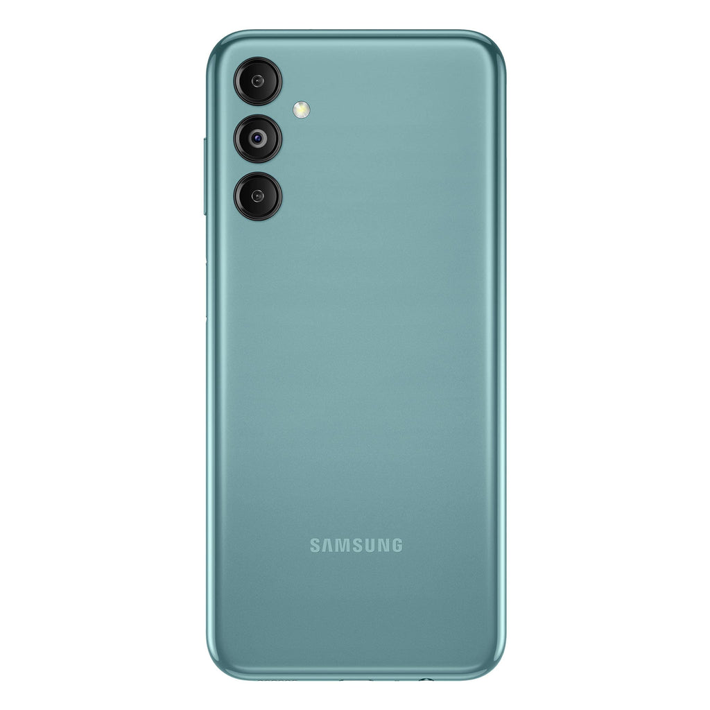(Renewed) Samsung Galaxy M14 5G (Smoky Teal, 6GB, 128GB Storage) | 50MP Triple Cam | 6000 mAh Battery | 5nm Octa-Core Processor | 12GB RAM with RAM Plus | Android 13 | Without Charger - Triveni World